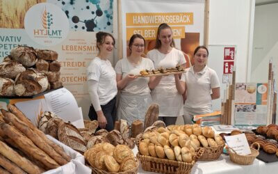 Die HTL für Lebensmitteltechnologie und Meisterschule für Müller, Bäcker und Konditoren beim Linzer Bäckermarkt!